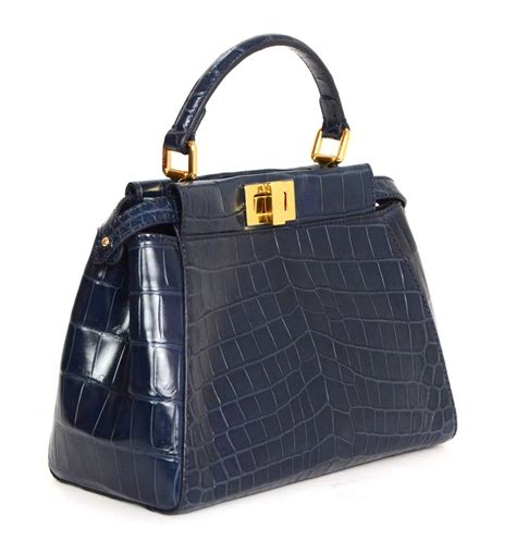 fendi peekaboo material|fendi peekaboo crocodile.